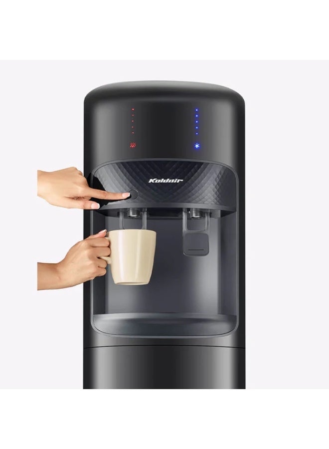 مبرد مياه تحميل سفلي، صنبوران - أسود - KWDB Type A