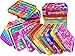 HENXING 24 Pcs Pop Bubble Fidget Toys for Party Favors Stress Relief Pressure Relieving Toys for Kids Pop Bulk Toddler Toy for Birthday Christmas Valentine Gifts and Classroom Prizes - Image 2