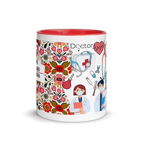 TAJNAN Ceramic Coffee Mug for Doctors with Medical Theme Design | It’s a Beautiful Day to Save Lives | Printed Tea Cup for Clinic Office | Gift for Doctors Nurses Medical Students - Image 4