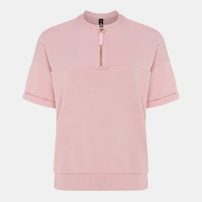 Sun and Sand Sports Women's Zip T-Shirt