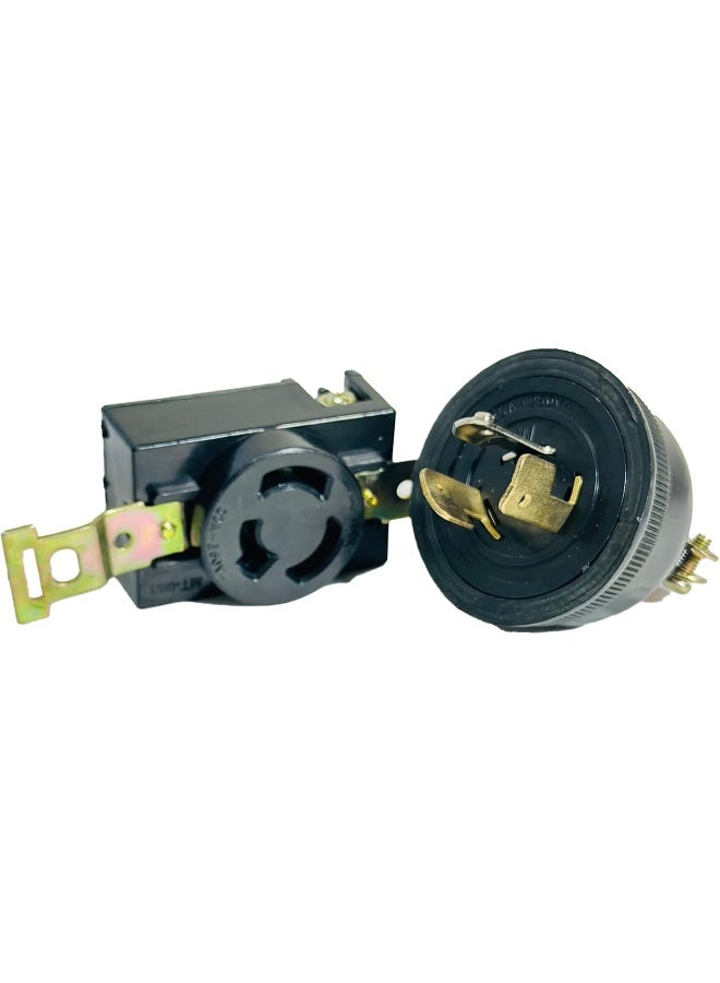 Royal Apex American Indian Generator Control Panel Anti-Off Converter Plug Socket Nema Plug Black 250V 30A Us 3-Pole Industry Power Plug With Socket  - Image 1