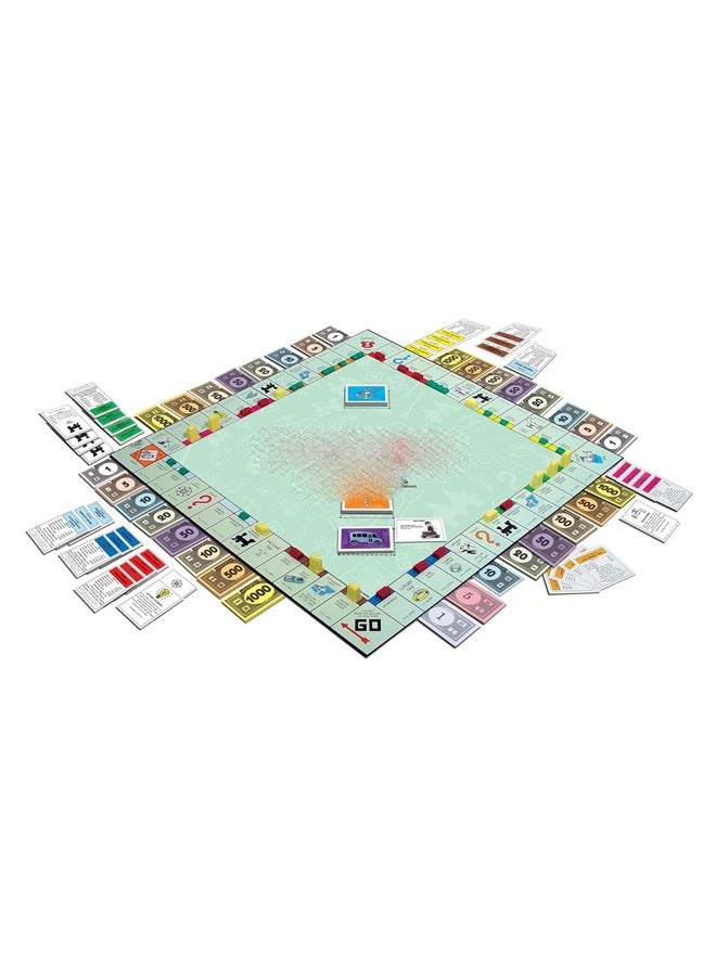 general Monopoly The Mega Edition by Winning Moves Games USA, a Bigger and Faster Version of Monopoly with the Speed Die for 2 to 8 Players, Ages 8 and up - Image 4