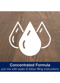 BONA Hard-Floor Cleaning Machine Formulation, Hardwood Floor Cleaner Concentrate Refill, Cedar Wood Scent, 64 Fl Oz 
