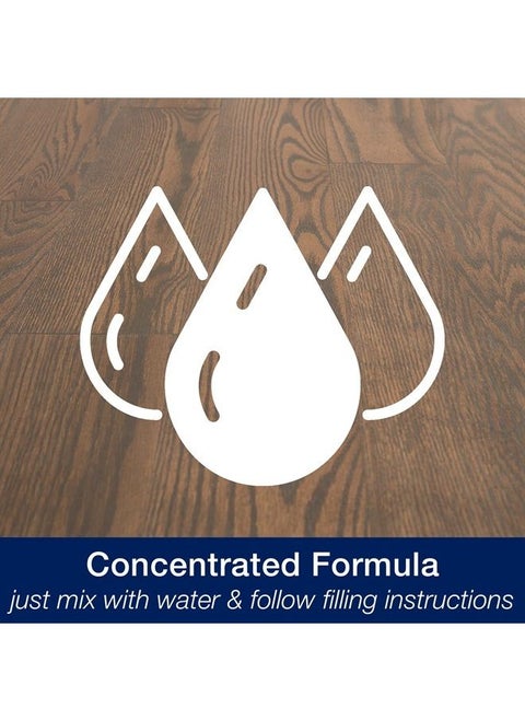 Hard-Floor Cleaning Machine Formulation, Hardwood Floor Cleaner Concentrate Refill, Cedar Wood Scent, 64 Fl Oz