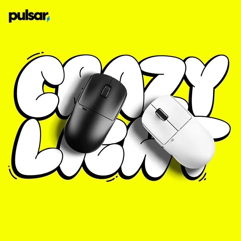 بولسار ماوس Pulsar X2 CrazyLight X2CL Dual Mode Wireless Gaming Mouse, 8000Hz Polling Rate, XS-1 Sensor, Lightweight, for PC - Image 4