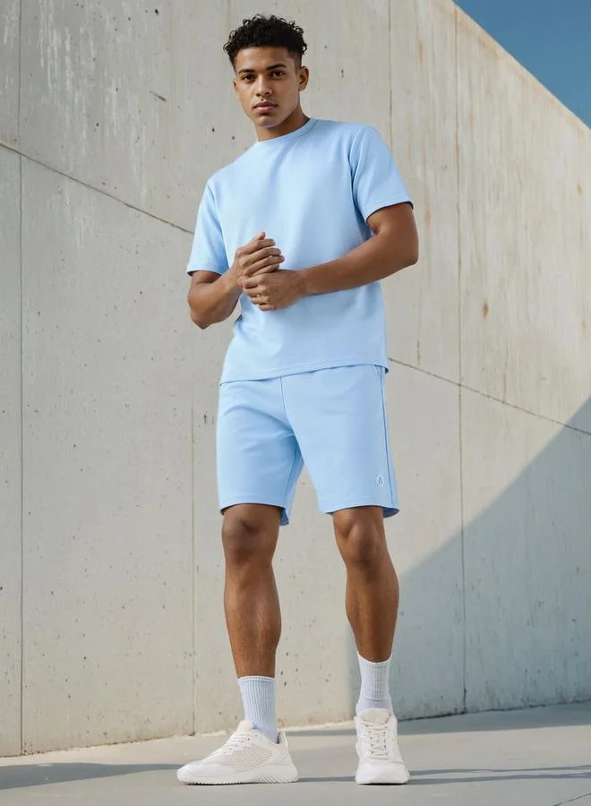 ADOT by Splash Waffle Textured T-shirt