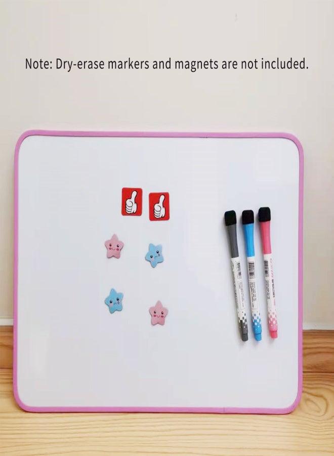 Portable Magnetic Dry Erase Board Double-Sided White Board Handwriting Whiteboard Easy to Clean for Children Adults Drawing Writing Planning Memo Board Office School Home Supplies - Image 2
