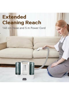 Carpet Cleaner, Wired Dry & Wet Cleaner with 6 Different Brushes, for Carpet/Curtain/Car Seat/Sofa Couch, 450W, K15 White - pzsku/Z25CBC9E49DEE4099F937Z/45/_/1737449500/451ffff7-8e4e-4db7-ad16-05f7c72a59ac