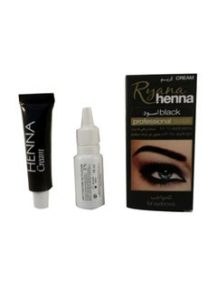 Ryana Professional Henna Cream For Eyebrows Black 30ml 