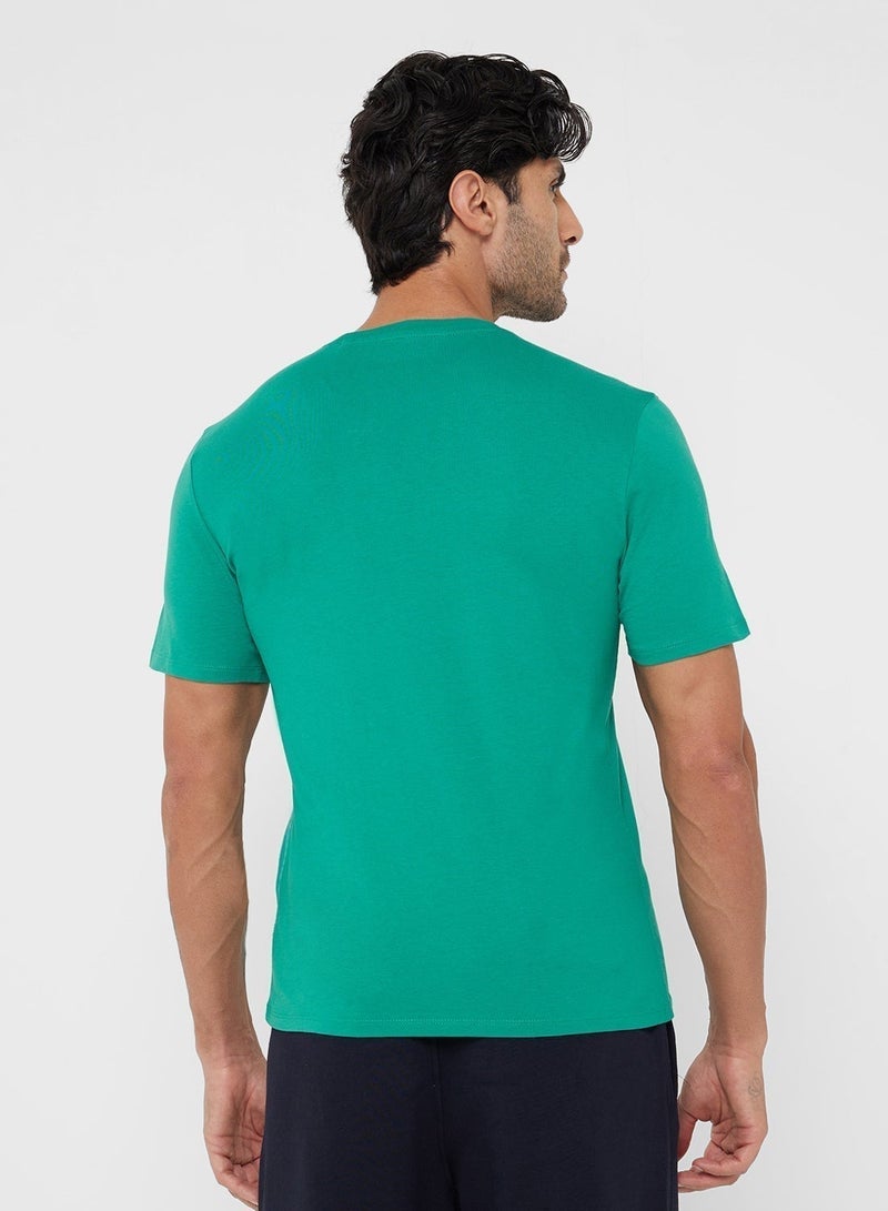 GUESS Unisex Logo Crew Neck T-Shirt - Image 5