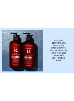 NEW YORK BIOLOGY THE ULTIMATE COSMECEUTICALS New York Biology Biotin Shampoo for Hair Growth and Thinning Hair - Thickening Formula for Hair Loss Treatment - For Men & Women - Anti Dandruff - 16.9 fl Oz  - Image 2