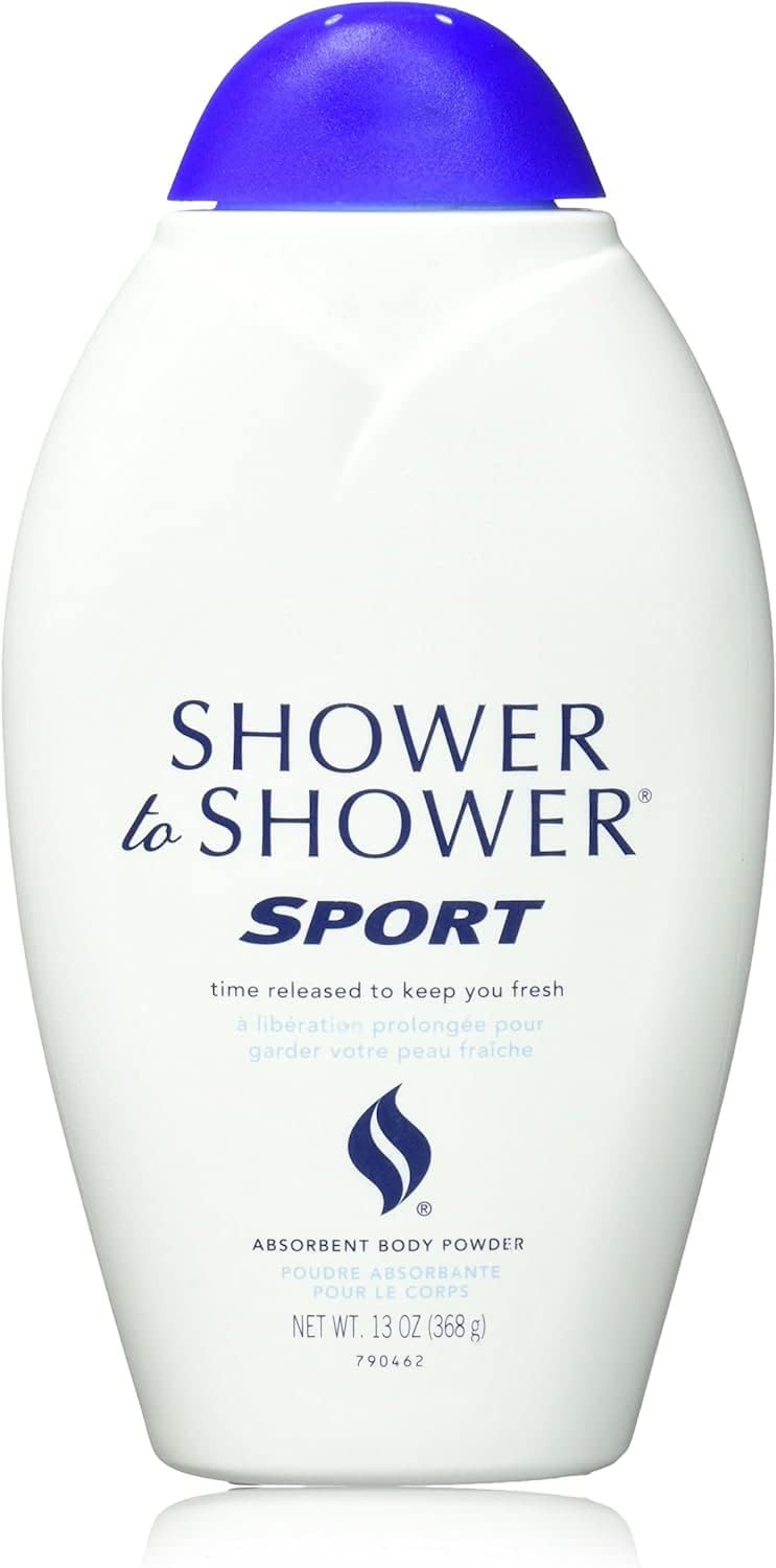 Shower To Shower Sport Absorbent Body Powder 13 Oz 368 g - Image 1