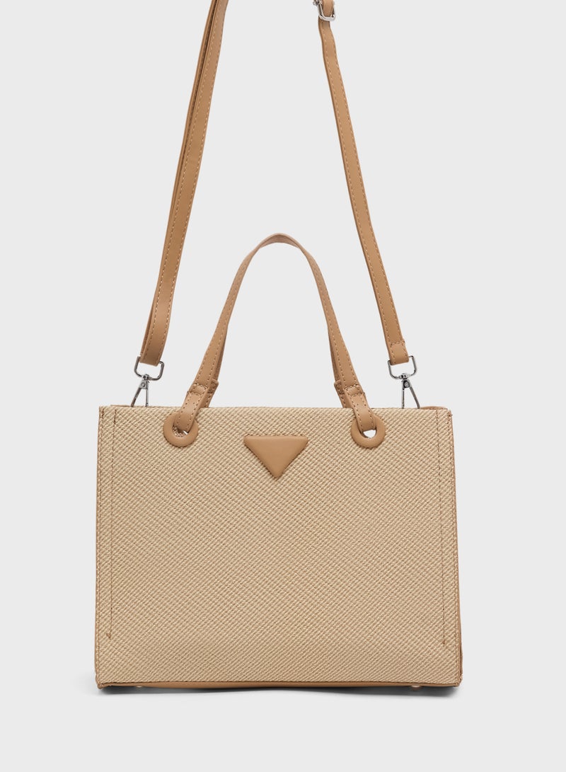 Khizana Textured Shoulder Bag - Image 1