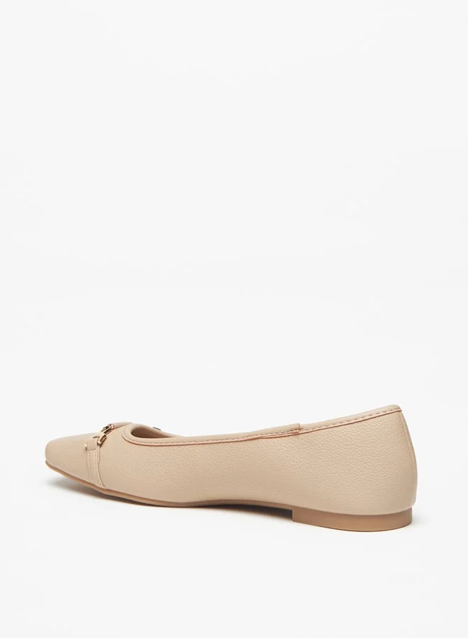 فلورا بيلا Women's Embellished Slip-On Ballerina Shoes