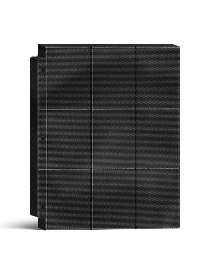 Kitoyz 450 Pockets Trading Card Sleeves Binder, Baseball Card Binder Sleeves fit for MTG, Yugioh Cards, Standard Size Sports Card, 3 Ring Binder Card Holder Protector - Image 1