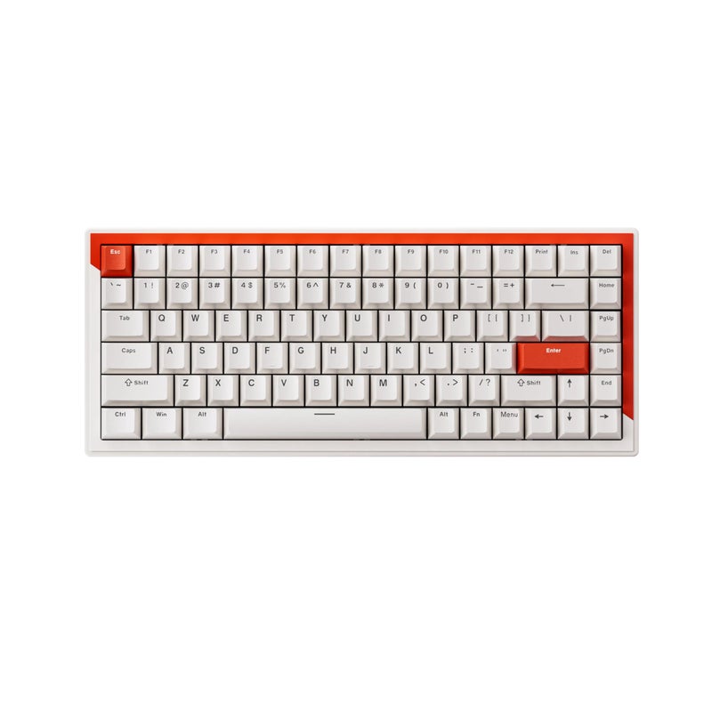 DrunkDeer G75 Rapid Trigger Keyboard, Esports Gaming Keyboard - Magnetic Switch - Trigger Mode Dual Trigger - Adjustable Actuation, 75% Design - ANSI, White - Image 2