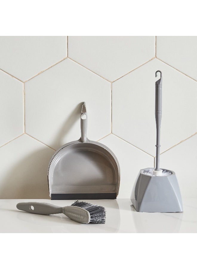 Home Box Gray Dustpan and Brush Set - Image 4