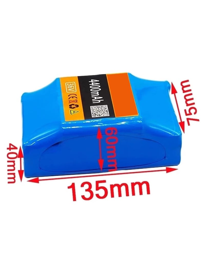 TIGER 36V 4.4Ah Lithium Battery – Electric Scooter Spare Power with XT60 Plug, 10S2P 4400mAh Li-ion Battery Pack, for Balancing Electric Twist Cars, Backup Power for Scooters & E-Vehicles - Image 1