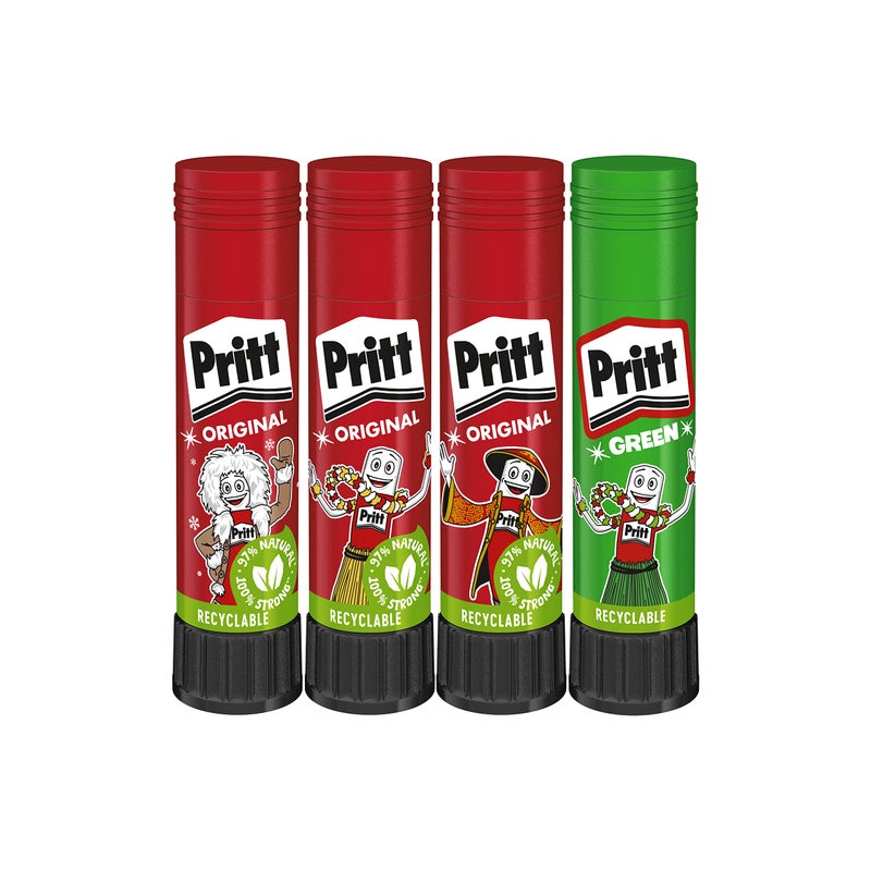 Pritt glue stick 3 * 11g+1 * 10g multipack 2070241 - Image 4