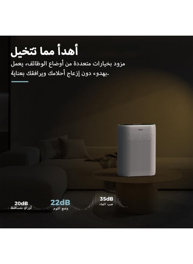 Air Purifier Large Room Up to 60 ㎡ with Air Quality Sensors, H13 True HEPA Filter Remove 99.97%  for Dust Pet Dander ZY2866