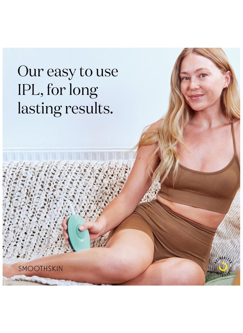 SMOOTHSKIN - SmoothSkin Pure Mini Lite IPL: IPL Hair Removal Device with 1 Energy Settings for Men & Women, Long-Lasting, Hair-Free Skin at Home(Green) - Image 1