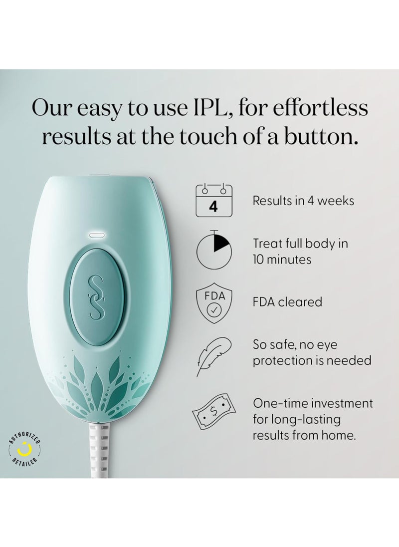 SMOOTHSKIN - SmoothSkin Pure Mini Lite IPL: IPL Hair Removal Device with 1 Energy Settings for Men & Women, Long-Lasting, Hair-Free Skin at Home(Green) - Image 1
