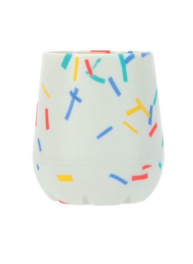 Nuby Silicone Confetti/Sprinkles First Open Training Cup For Baby 2Oz 6+ Months - Image 1