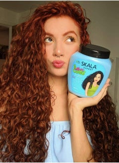 SKALA Hair Type 3ABC Mais Cachos - More Curls Eliminate Anti Frizz, For Curly Hair 2 in 1 Conditioning Treatment Cream and Cream To Comb - 35.2Oz  - Image 5