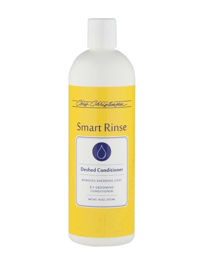 Chris Christensen Smartrinse De Shed Conditioner Professional Grade Dog Conditioner for Reducing Shedding Nourishing Formula for Healthy Coats Ideal for All Breeds 473ml  - Image 1