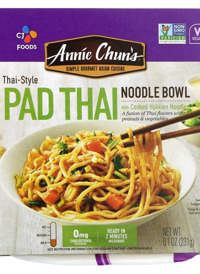 Annie Chun's - Noodle Bowl Thai-Style Pad Thai  Mild 8.1 oz (231 g) - Image 1