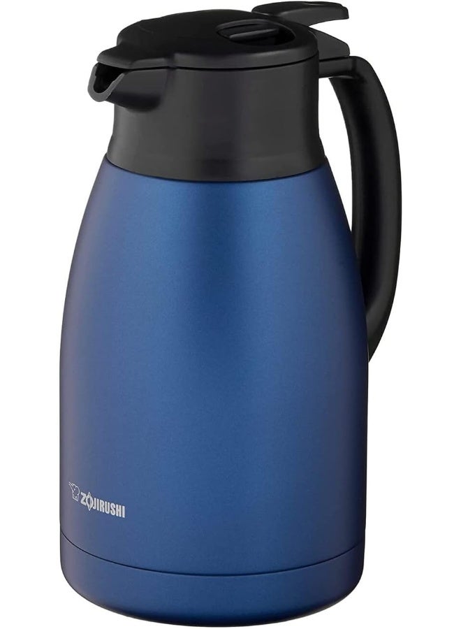 Zojirushi Zojirushi Stainless Steel Vacuum Carafe, 1.5 Liter Capacity, Matte Navy  - Image 1