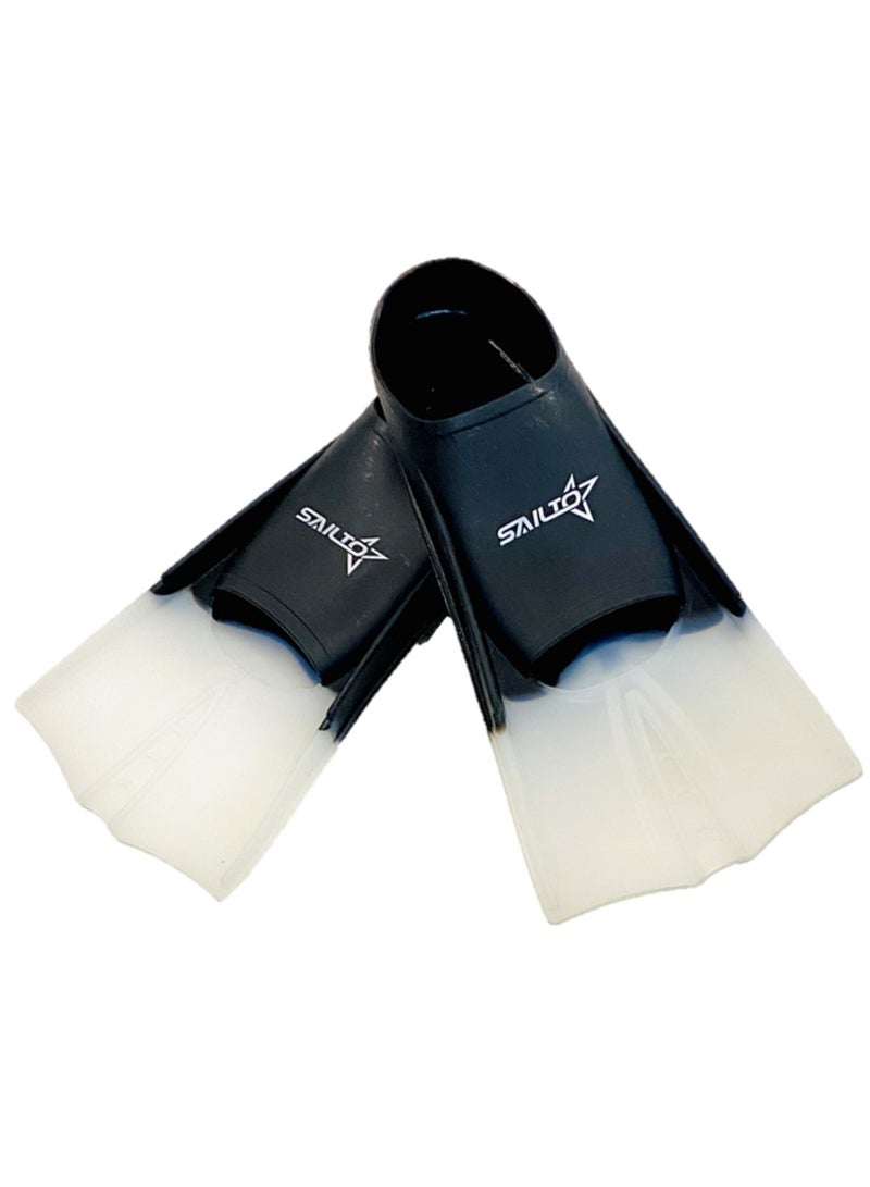 أوكورا زعانف تدريب السباحة أوكورا سايلتو - زعانف سيليكون ممتازة للأطفال والمراهقين والبالغين - م ثالية لتعزيز أداء السباحة! - Image 1