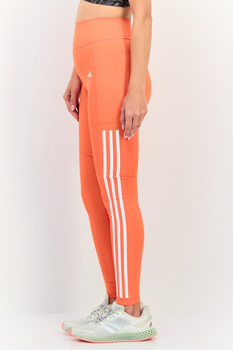 Adidas Women Sportswear Fit Training Leggings, Dark Orange - Image 2