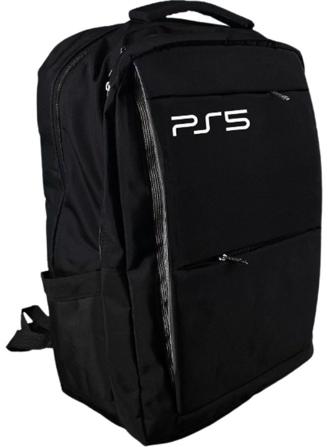 BackPack Bag for PS5 Game Console Storage - Black  - Image 1
