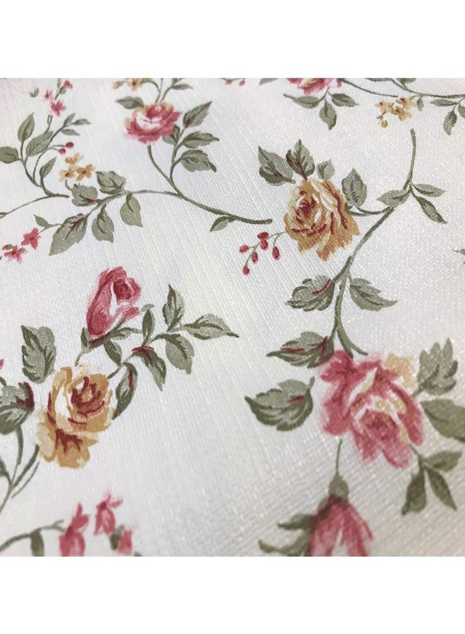 Freelance PVC Vinyl Tuscany Flannel Backing Dining Plastic Table Cover Cloth - Waterproof Protector, 4-6 Seater, Rectangle 54x78 inches (with White Border Edge Lace) - Product of Meiwa, Japan - Image 3
