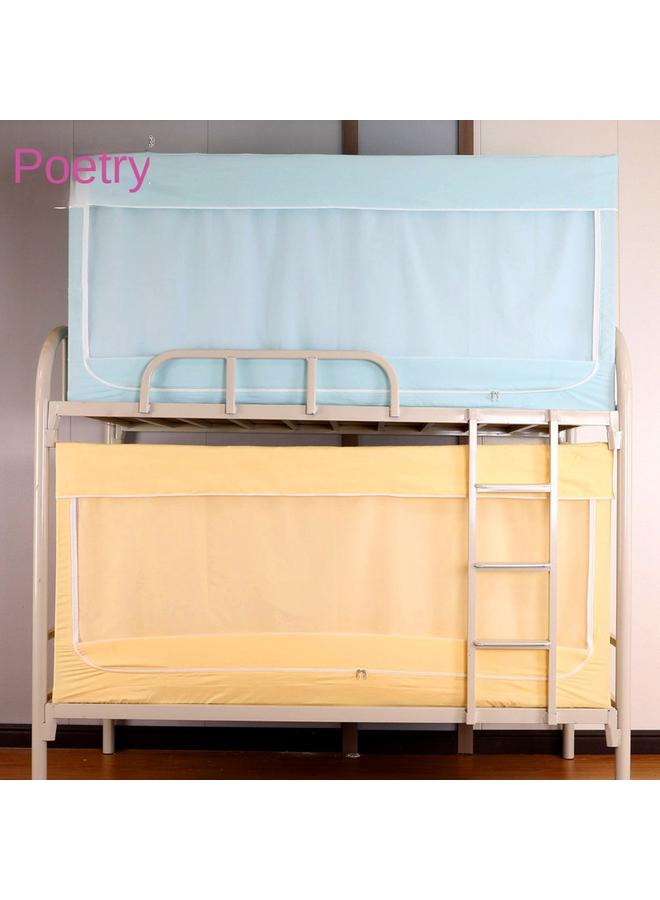 Bluejw Factory Student Shaded Dormitory Mosquito Net Upper And Lower Bed Curtain Dustproof Private Space Children Student Dormitory Mosquito Net - Image 4