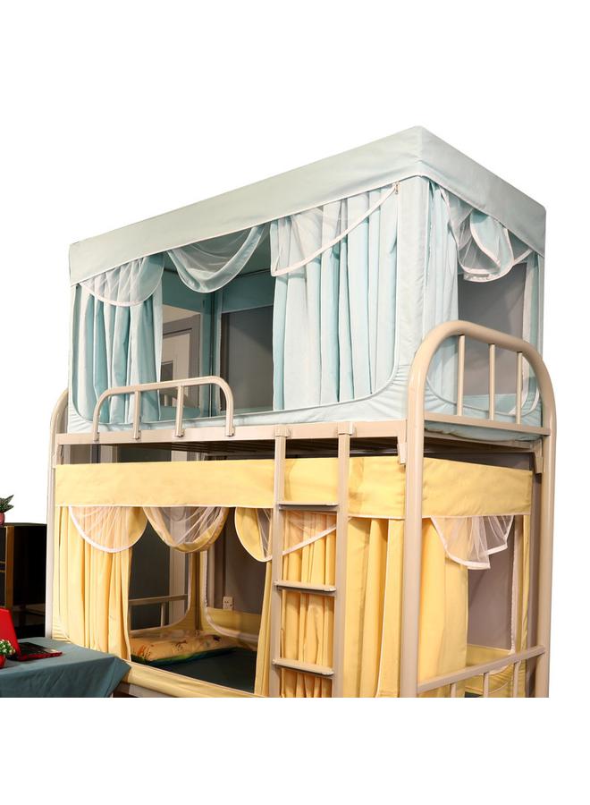 Bluejw Factory Student Shaded Dormitory Mosquito Net Upper And Lower Bed Curtain Dustproof Private Space Children Student Dormitory Mosquito Net - Image 5