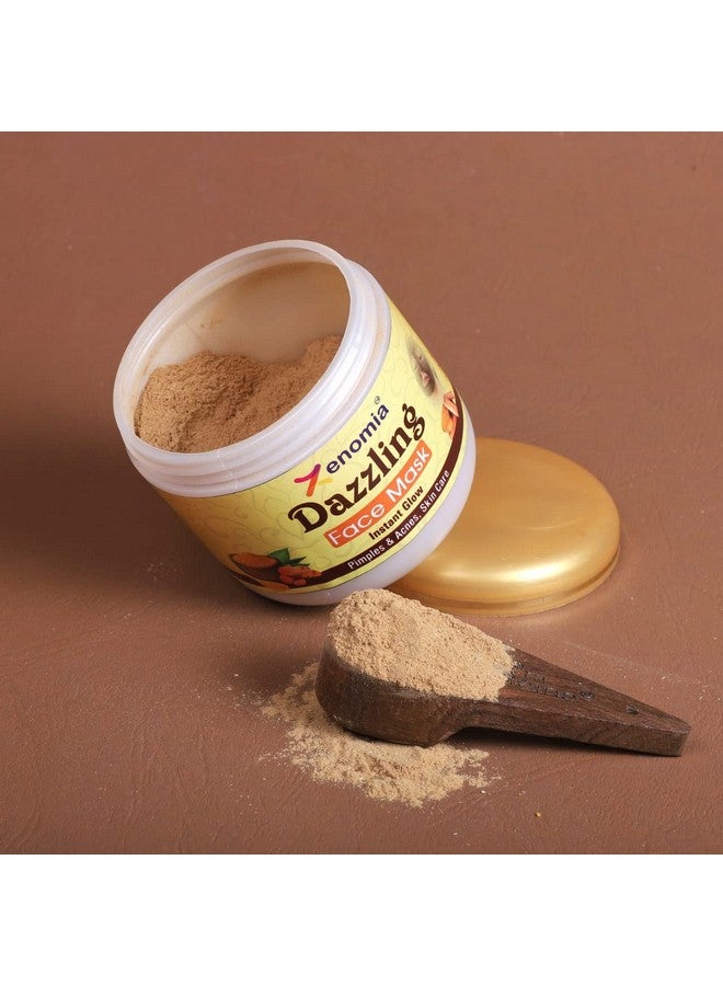 Zenomia Dazzling Face Mask - 100g | Chemical-Free Skin Care for Women | Removes Blackheads, Acne & Pimples | Whitening & Brightening Beauty Rejuvenation - Image 2