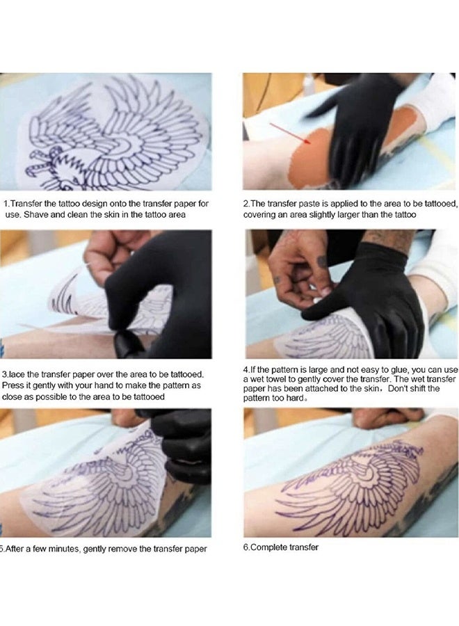 AI Stencil Stuff - Template Base Paste Semi-permanent Tattoo Transfer Paste Transfer Paste Suitable for Transfer Paper Machine Tattoo Supplies Accessories 30ML - Image 4