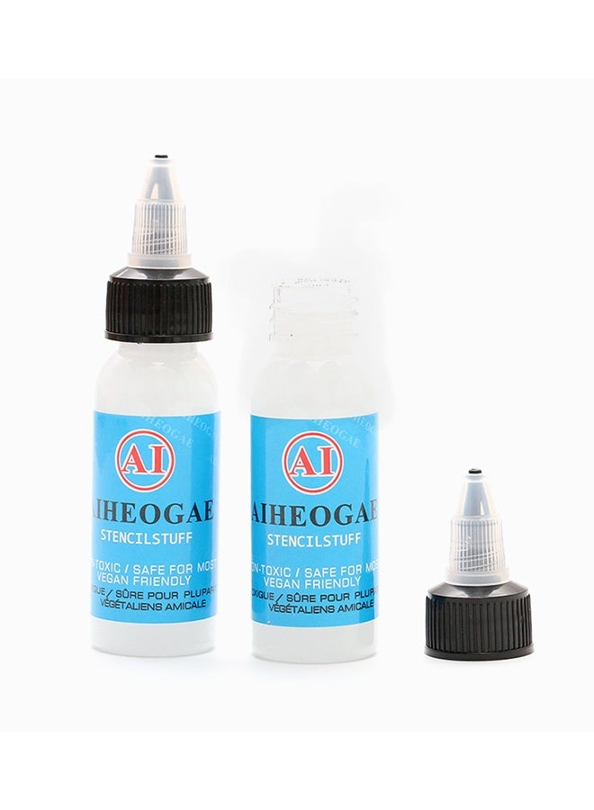 AI Stencil Stuff - Template Base Paste Semi-permanent Tattoo Transfer Paste Transfer Paste Suitable for Transfer Paper Machine Tattoo Supplies Accessories 30ML - Image 5