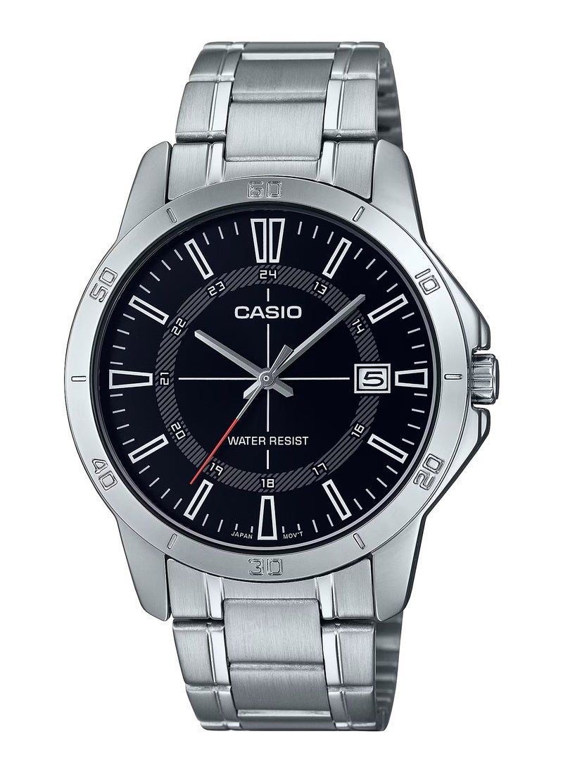 CASIO Casio Standard Black Dial Dress Quartz Men's Watch MTP-V004D-1C 