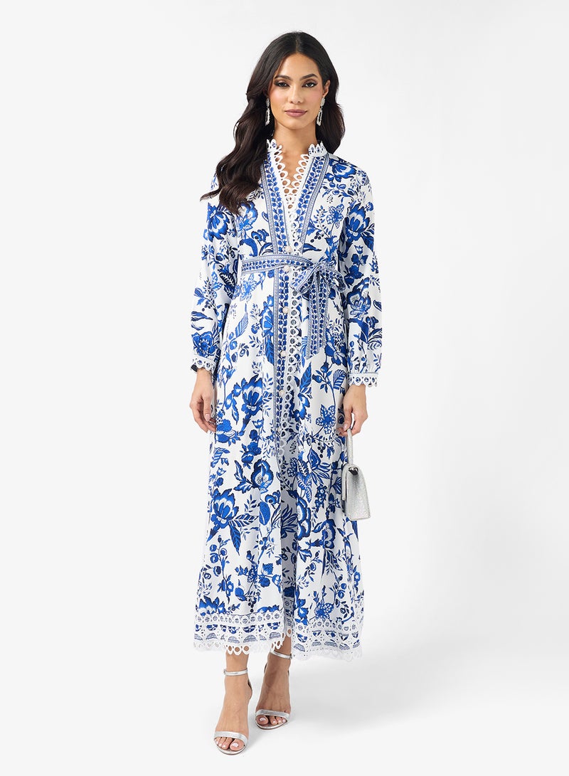 خزانة فستان بطبعة أحادية اللون - Image 1