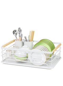 Beautiful Carbon Steel Household Kitchen Rack, Kitchen Tableware Storage And Drain Bowl Rack, Countertop Tableware Rack  - Image 1