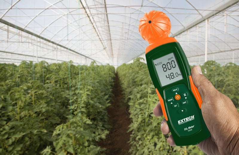 Extech CO240 - Indoor Air Quality Meter – Handheld CO₂, Temperature, Humidity, Dew Point & Wet Bulb Monitor with Audible Alarm - Image 2