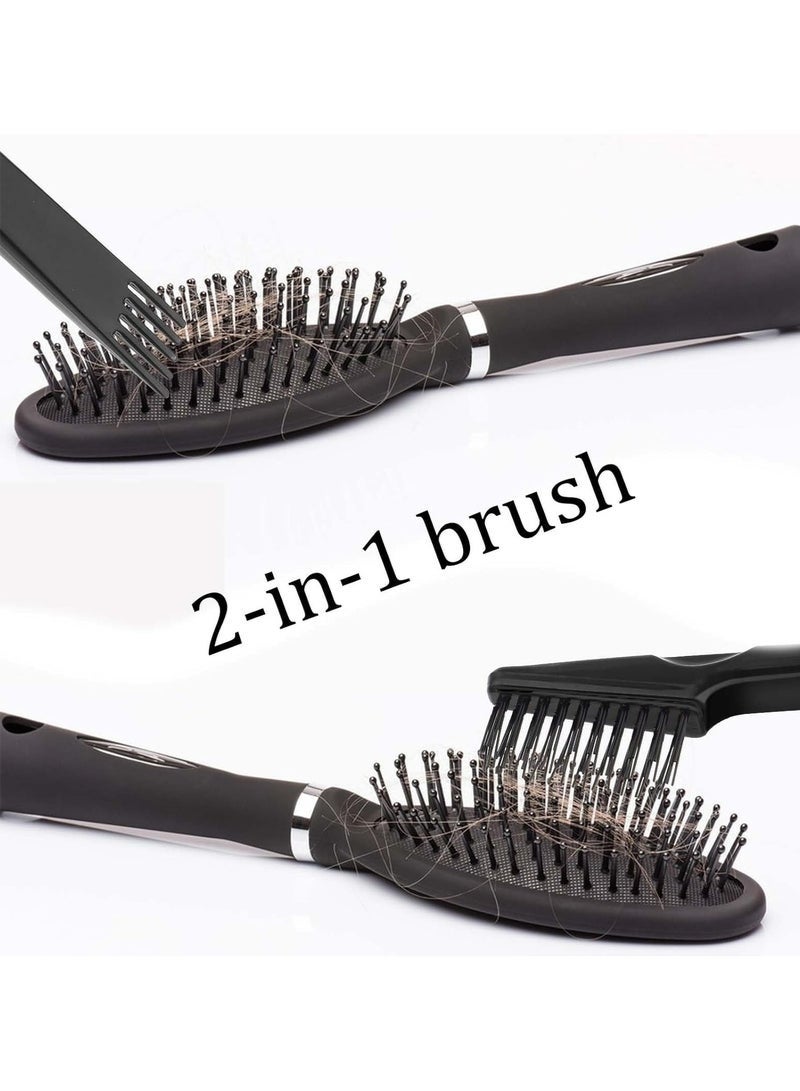 عربست أداة تنظيف فرشاة الشعر الصغيرة المكونة من قطعتين لإزالة الشعر والغبار، للاستخدام المنزلي وصالون التجميل - Image 4