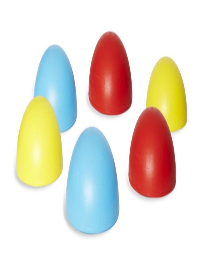Gonge G-2128 PLASTIC HEMISPHERES, Red, Blue, Yellow , 5.91" x 5.91" x 3.15" - Image 1