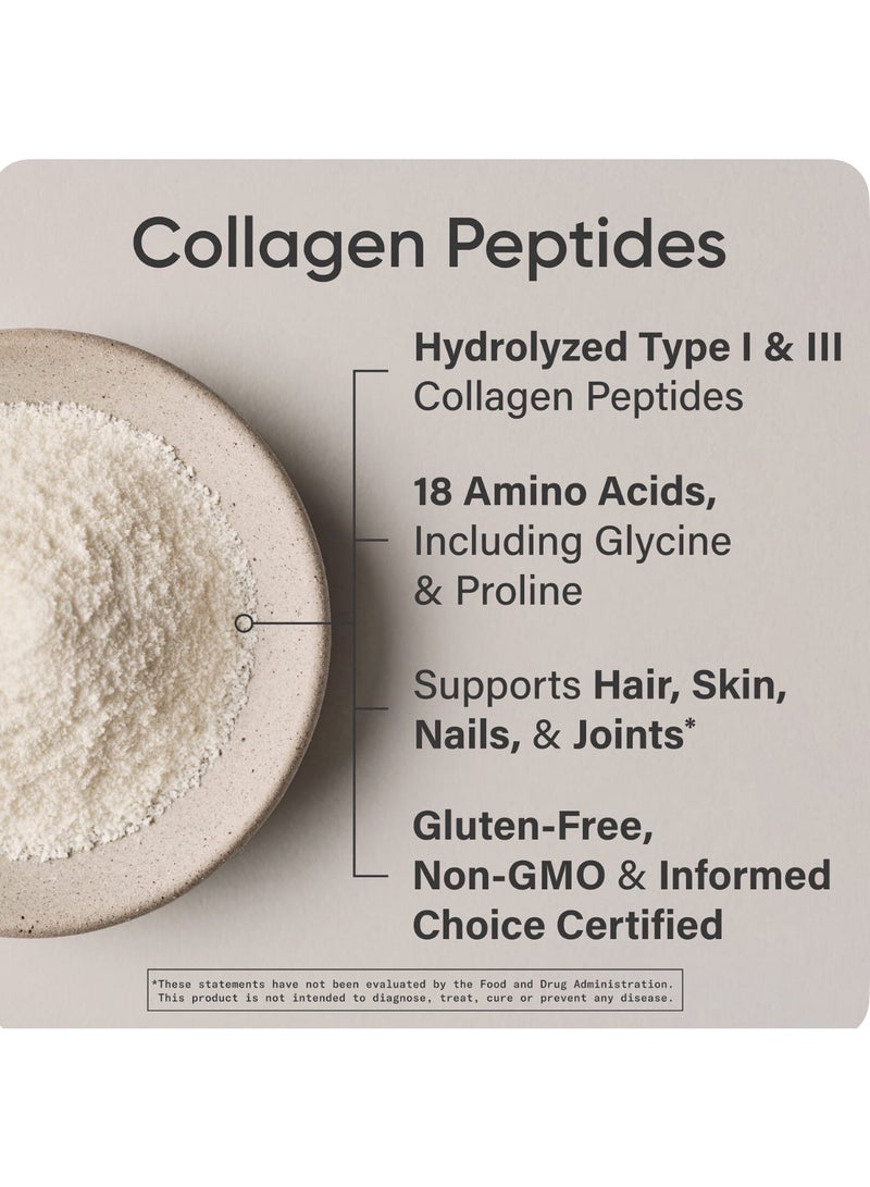 SPORTS RESEARCH Sports Research Collagen Peptides Powder Unflavored Hydrolyzed Type I & III 1lb 454g  - Image 4