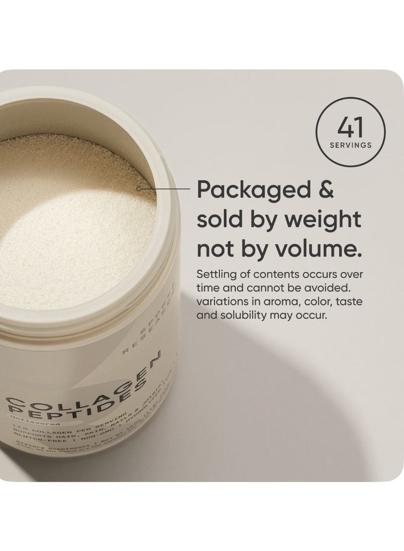 SPORTS RESEARCH Sports Research Collagen Peptides Powder Unflavored Hydrolyzed Type I & III 1lb 454g  - Image 5