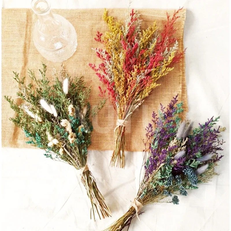 Bluejw Natural Dried Bouquet Flower DIY Material Preserved Lover Grass Everlasting Flower Dried Plants for Home Wedding Decor Low MOQ - Image 2