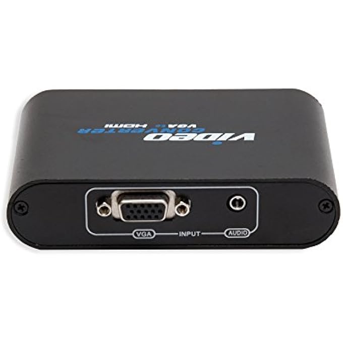 rayihni IO CREST SY-ADA31050 VGA + 3.5MM AUDIO TO HDMI CONVERTER, BLACK - Image 3